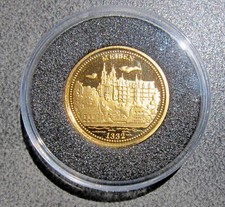 Gold gedenprägung meißen gebraucht kaufen  Dresden