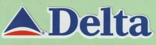 Adesivo Delta Airlines - 13,5cm x 3cm comprar usado  Enviando para Brazil