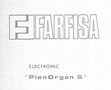 Farfisa pianorgan service usato  Vanzaghello