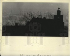 1976 Press Photo St. Francis de Sales R.C. Igreja, Exchange St, West Albany NY comprar usado  Enviando para Brazil