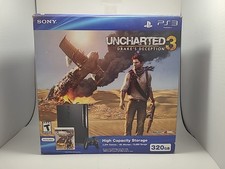 SEM console! Caixa/caixa de papelão SOMENTE Playstation 3 320GB Uncharted 3 CAIXA comprar usado  Enviando para Brazil