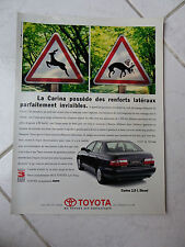 Publicité toyota carina d'occasion  Champigny-sur-Marne