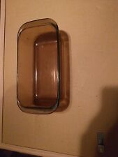 Vintage Pyrex Corning, Nova York 213 Vidro Âmbar Pão Bolo de Carne assar Pan 22x11x6cm comprar usado  Enviando para Brazil