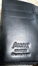 Filofax black italian for sale  BLACKPOOL