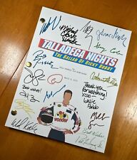 Talladega nights script for sale  Astoria