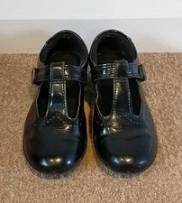 Clarks girls black for sale  NORWICH