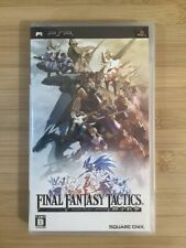 Final Fantasy Tactics Shishi Sensou Wojna lwa Sony PSP wersja japońska, używany na sprzedaż  Wysyłka do Poland