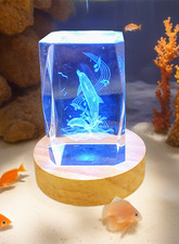 Dolphin art glass for sale  Satsuma