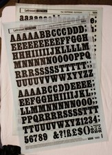 Letraset 72pt egyptienne d'occasion  Tremblay-en-France