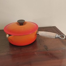 Creuset saucepan orange for sale  EDINBURGH