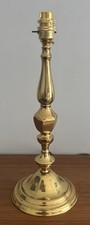 Vintage candlestick lamp for sale  CLEVEDON