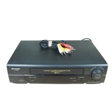 Gravador de vídeo cassete Sharp VC-A582U 4 cabeças videocassete sem controle remoto testado em excelente estado usado comprar usado  Enviando para Brazil