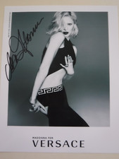 Madonna autographed versace for sale  Racine