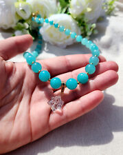 Amazonite necklace merkaba for sale  LUTON