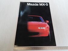 brochure originale in italiano Mazda MX-5 Miata MX5 2 pagine depliant prospekt, używany na sprzedaż  Wysyłka do Poland