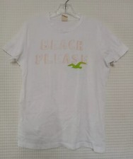 Camiseta Hollister By Abercrombie Feminina "Beach Please" Tamanho Médio comprar usado  Enviando para Brazil