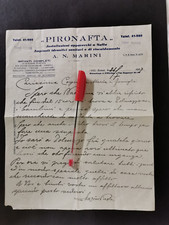 Lettera antica pironafta usato  Casale sul Sile