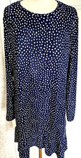 Robe marine imprimee d'occasion  Flers