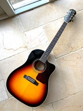 Epiphone aj220sce electro for sale  DUNMOW