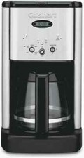 Usado, Cafeteira programável Cuisinart 12 xícaras automática cervejaria garrafa de vidro preta comprar usado  Enviando para Brazil