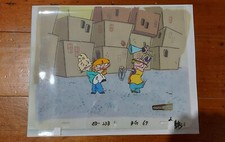 Celular de animação original Ed Edd N Eddy, pintado à mão com certificado de autenticidade Cartoon Network comprar usado  Enviando para Brazil