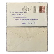 Usado, 1933 1.5p Institute Civil Engineers London UK to Bridge Engineer Oregon State EUA comprar usado  Enviando para Brazil
