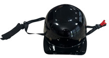 Capacete estilo beisebol brilho preto tamanho M capacete de motociclista, aprovado pelo DOT comprar usado  Enviando para Brazil
