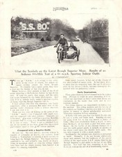 Motor cycle brough for sale  NOTTINGHAM