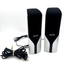 Usado, Alto-falantes multimídia Philips 2.0 SPA3200/17 para computador, MP3, PC, TV, CD, DVD comprar usado  Enviando para Brazil