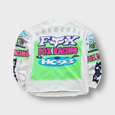 Camisa Jersey Hardcore Vintage Anos 90 Fox Racing HC93, Fabricada nos EUA M Motocross MotoX 1993 comprar usado  Enviando para Brazil