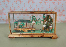 Vintage oriental diorama for sale  GRANTHAM