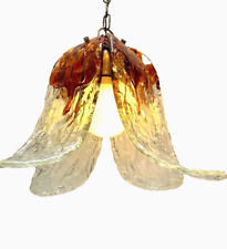 Blown glass chandelier usato  Milano