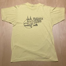 Camiseta De Colección Estación Biológica Universidad de Montana Yellow Bay 1984 Metal segunda mano  Embacar hacia Mexico