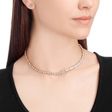 Colar de tênis Swarovski tom dourado 5083128 comprar usado  Enviando para Brazil