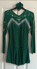 Green figure skating for sale  BROUGH