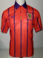 Usado, Camiseta UMBRO original vermelha qualificatórias Copa do Mundo 1994 camisa 93-94 ESCÓCIA comprar usado  Enviando para Brazil