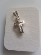 Silber kreuz anhänger gebraucht kaufen  München