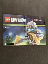 Lego Dimensions Ninjago 71217 manual livro bolsa de instruções sem peças incluídas comprar usado  Enviando para Brazil