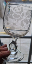 Ancien verre pied d'occasion  Le Poinçonnet