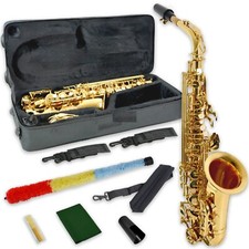 Gold alto saxophone for sale  LONDON