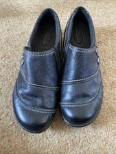 Comfortable clarks black for sale  MANCHESTER