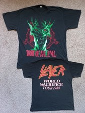 slayer tour shirt for sale slayer tour shirt for sale LANCING