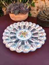 Magnifique rare assiette d'occasion  Chasseneuil-sur-Bonnieure