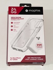 Kit Zagg mophie Essentials capa Crystal Palace + carregador 30W iPhone 15 comprar usado  Enviando para Brazil