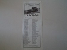 Advertising advertising 1987 d'occasion  Expédié en Belgium