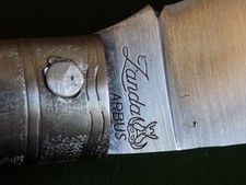 Coltello artigianale zanda usato  Conversano