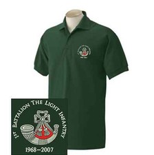 Light infantry embroidered for sale  LISKEARD
