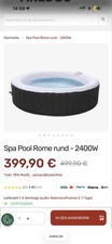Arebos spa6rah utdoor gebraucht kaufen  Gütersloh