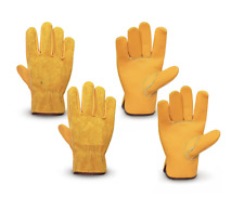 Leather work gloves for sale  MANCHESTER