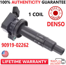 Bobina de ignição OEM DENSO x1 para 2000-2008 Toyota, Chevrolet 1.8L I4 90919-02262, usado comprar usado Bobina de ignição OEM DENSO x1 para 2000-2008 Toyota, Chevrolet 1.8L I4 90919-02262, usado comprar usado  Enviando para Brazil